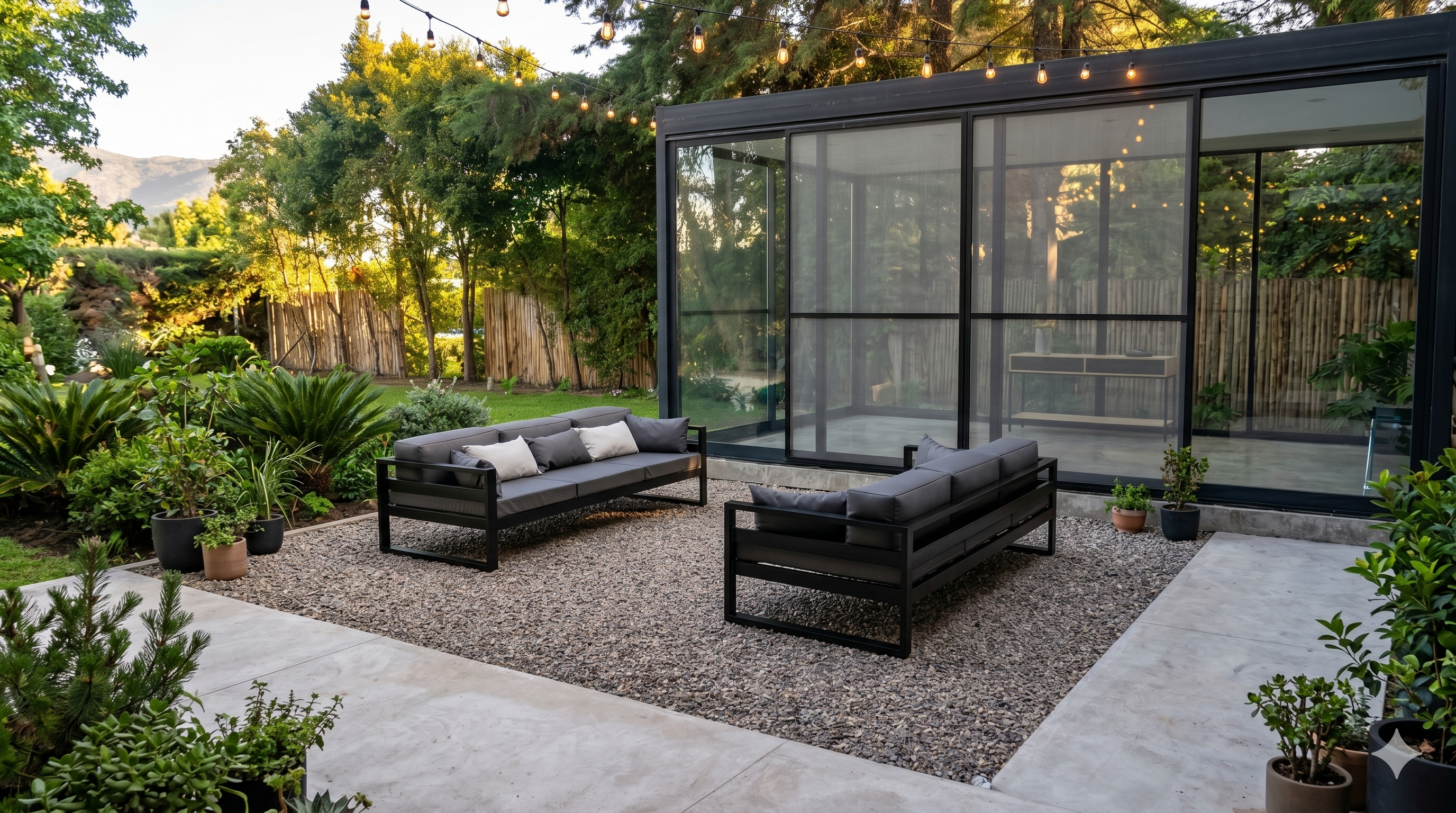 Living de exterior personalizado Leon Livings